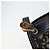 Borsa a Spalla in Tela Trotter Christian Dior Blu Navy Oro Auth ep11547 D'oro - vista 15