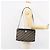 Borsa a Spalla in Tela Trotter Christian Dior Blu Navy Oro Auth ep11547 D'oro - vista 20