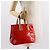 LOUIS VUITTON Monogram Vernis Reade PM Borsa a Mano Rossa M91088 LV Auth 150266 Rosso - vista 21