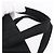 PRADA Borsa a mano in nylon nero Auth bs30539 - vista 8