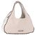 Borsa a Spalla CHANEL in Pelle Rosa Argento CC Auth 150457