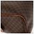 Céline Borsa a mano in tela Macadam CELINE PVC marrone oro Auth 147895 D'oro - vista 10