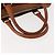 Céline Borsa a mano in tela Macadam CELINE PVC marrone oro Auth 147895 D'oro - vista 7