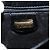 Borsa a Spalla in Pelle Nera e Oro GUCCI 001 406 0621 Auth BA7466 Nero D'oro - vista 15