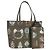 Bulgari BVLGARI Tote Bag aus Leder PVC grau silber Auth BA7359V Braun