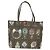 Bulgari BVLGARI Tote Bag aus Leder PVC grau silber Auth BA7359V Braun - Ansicht 2