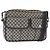 Céline Bolso de Hombro de Lona Macadam CELINE Gris Plata Auténtico ep11913 Castaño