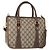 Gucci Borsa GG Supreme Web Sherry Line PVC 2way Beige Oro 41 02 039 Auth ep11903 D'oro