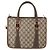 Gucci Borsa GG Supreme Web Sherry Line PVC 2way Beige Oro 41 02 039 Auth ep11903 D'oro - vista 13