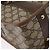 Gucci Borsa GG Supreme Web Sherry Line PVC 2way Beige Oro 41 02 039 Auth ep11903 D'oro - vista 9