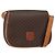 Céline Borsa a Spalla in Tela Macadam CELINE in Pelle PVC Marrone Oro Auth ep11909 D'oro