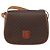 Céline Borsa a Spalla in Tela Macadam CELINE in Pelle PVC Marrone Oro Auth ep11909 D'oro - vista 13