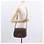 Céline Borsa a Spalla in Tela Macadam CELINE in Pelle PVC Marrone Oro Auth ep11909 D'oro - vista 22