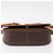 Céline Borsa a Spalla in Tela Macadam CELINE in Pelle PVC Marrone Oro Auth ep11909 D'oro - vista 5