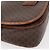 Céline Borsa a Spalla in Tela Macadam CELINE in Pelle PVC Marrone Oro Auth ep11909 D'oro - vista 9
