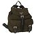 PRADA Backpack Nylon Khaki Silver Auth 152582 Silvery