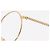 Monturas de gafas de sol CHANEL de metal dorado CC Auth 153002 - vista 11