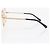 Monturas de gafas de sol CHANEL de metal dorado CC Auth 153002 - vista 6