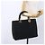 Christian Dior Borsa Lady Dior Canage in nylon nero e oro Auth 152936 D'oro - vista 22