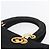 Christian Dior Borsa Lady Dior Canage in nylon nero e oro Auth 152936 D'oro - vista 8