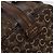 Céline Borsa Boston Celine C Sulky in tela marrone Auth 152078 - vista 10