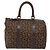 Céline Borsa Boston Celine C Sulky in tela marrone Auth 152078 - vista 13