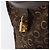 Céline Borsa Boston Celine C Sulky in tela marrone Auth 152078 - vista 17