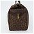 Céline Borsa Boston Celine C Sulky in tela marrone Auth 152078 - vista 4