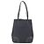 LOEWE Anagram Tote Bag aus PVC Leder Schwarz Silber Auth ep11707 - Ansicht 2