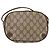 Sac Sherry Line GG Supreme Web de GUCCI en PVC beige et or 89 02 066 Auth 152906 Doré - vue 2