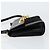 Borsa a Spalla Gancini in Pelle Nera e Oro Salvatore Ferragamo Auth gh1266 Nero D'oro - vista 4