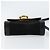 Borsa a Spalla Gancini in Pelle Nera e Oro Salvatore Ferragamo Auth gh1266 Nero D'oro - vista 5