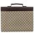 Bolsa de Mão GUCCI GG Supreme PVC Bege Prata 34044 Auth ep12061 - vista 2