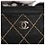 CHANEL Borsa a Mano Wild Stitch in Pelle di Agnello Nera CC Auth BA8410 Nero - vista 17