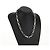Collana a catena LOUIS VUITTON Metallo Argento M00307 LV Auth am9411M - vista 10