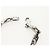 Collana a catena LOUIS VUITTON Metallo Argento M00307 LV Auth am9411M - vista 6
