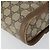 Gucci Borsa GG Supreme Web Sherry Line in PVC beige e oro 904 02 070 Auth ep11689 D'oro - vista 11