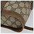 Gucci Borsa GG Supreme Web Sherry Line in PVC beige e oro 904 02 070 Auth ep11689 D'oro - vista 12