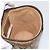 Gucci Borsa GG Supreme Web Sherry Line in PVC beige e oro 904 02 070 Auth ep11689 D'oro - vista 19