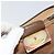 Gucci Borsa GG Supreme Web Sherry Line in PVC beige e oro 904 02 070 Auth ep11689 D'oro - vista 21