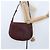 CARTIER Borsa a Spalla Must Line Pelle Bordeaux Oro Auth ki6148 D'oro Bordò - vista 22