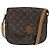 LOUIS VUITTON Monogram Saint Cloud GM Schultertasche M51242 LV Auth 150423 Monogramm