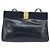 Borsa a Spalla Vala in Pelle Blu Navy e Oro di Salvatore Ferragamo Auth bs30511 D'oro - vista 2