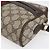 Borsa a Spalla Gucci GG Supreme Web Sherry Line PVC Beige Oro 010 378 Auth 150379 D'oro - vista 10