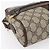 Borsa a Spalla Gucci GG Supreme Web Sherry Line PVC Beige Oro 010 378 Auth 150379 D'oro - vista 11