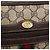 Borsa a Spalla Gucci GG Supreme Web Sherry Line PVC Beige Oro 010 378 Auth 150379 D'oro - vista 15