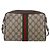 Borsa a Spalla Gucci GG Supreme Web Sherry Line PVC Beige Oro 010 378 Auth 150379 D'oro - vista 3