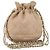 CHANEL Borsa a Spalla Matelassé in Pelle di Agnello Rosa Oro CC Auth bs30362 D'oro