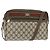 Borsa Sherry Line GG Supreme Web di GUCCI in PVC beige e oro 40 02 088 Auth 147770 D'oro