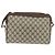 Borsa Sherry Line GG Supreme Web di GUCCI in PVC beige e oro 40 02 088 Auth 147770 D'oro - vista 3